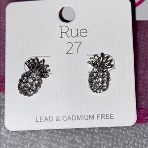 Pineapple earrings